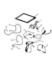 Lid / Links parts for  Dishwasher DS603B from AppliancePartsPros.com
