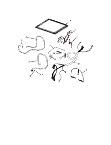 Lid And Link Assembly parts for  Dishwasher DS603I from AppliancePartsPros.com