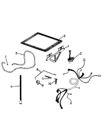 Lid / Link Assy parts for  Dishwasher DS605FDSSFPUS88475-A from AppliancePartsPros.com