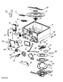 Tubs / Components parts for  Dishwasher DS605IHFPUS-88477-A from AppliancePartsPros.com