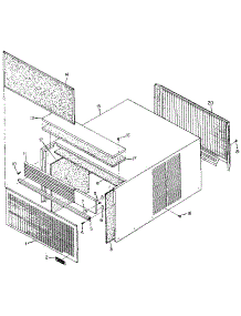Model Dt-1020K parts for Suburban Room Air Conditioner DT-1020K from AppliancePartsPros.com