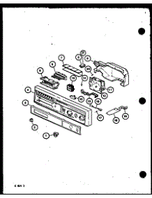 (Du6000 / P7712003w) (Du6000 / P7712006w) parts for Amana Dishwasher DU6000/P7712003W from AppliancePartsPros.com