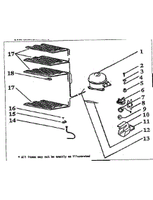Evaporator Parts parts for Danby Upright Freezer DUF1656WEY from AppliancePartsPros.com