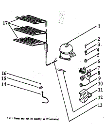 Motor Assy parts for Danby Upright Freezer DUF7420W from AppliancePartsPros.com