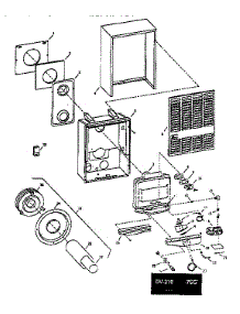 Unit Parts parts for Empire Wall Heater DV-210-7SG from AppliancePartsPros.com