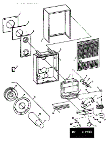 Unit Parts parts for Empire Wall Heater DV-215-7SG from AppliancePartsPros.com