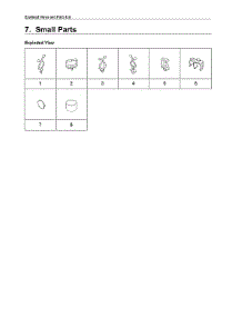 Small Parts parts for Samsung Dryer DV5451AEW/XAA-03 from AppliancePartsPros.com