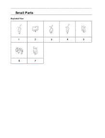 Small Parts parts for Samsung Dryer DVE45R6300C/A3-00 from AppliancePartsPros.com