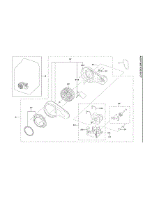 Motor Duct Assy parts for Samsung Dryer DVE45T3400P/A3-00 from AppliancePartsPros.com