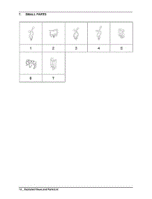 Small Parts parts for Samsung Dryer DVE50R8500V/A3-00 from AppliancePartsPros.com