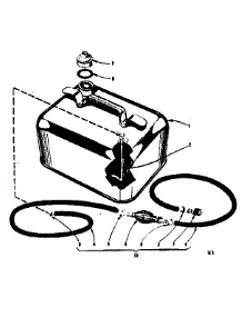 Remote Gasoline Tank Assembly parts for Preway Space Heater DVE86A-3410 from AppliancePartsPros.com