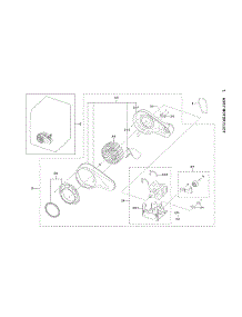 Motor Duct Assy parts for Samsung Dryer DVG45B6300W/A3-00 from AppliancePartsPros.com