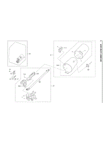 Duct & Burner Assy parts for Samsung Dryer DVG45R6100P/A3-00 from AppliancePartsPros.com