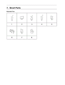 Small Parts parts for Samsung Dryer DVG45R6300V/A3-00 from AppliancePartsPros.com