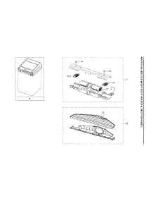 Heater & Exhaust Ducts Assy parts for Samsung Dryer DVG60A9900V/A3-00 from AppliancePartsPros.com