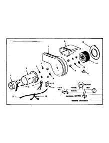 Optional Forced Air Blower parts for Preway Space Heater DVM75E from AppliancePartsPros.com