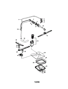 Spray parts for Dcs Dishwasher DW-24SS from AppliancePartsPros.com