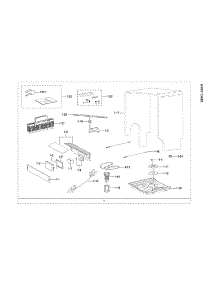 Case Assy parts for Samsung Dishwasher DW80R2031UG/AA-00 from AppliancePartsPros.com