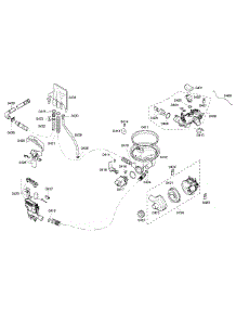 Valve Assy parts for Thermador Dishwasher DWHD94EP/50 from AppliancePartsPros.com