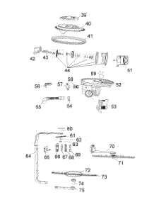 Pump Assy parts for  Dishwasher DWL3025DBBB from AppliancePartsPros.com