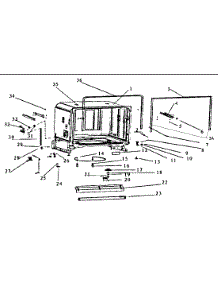 Cabinet Assy parts for  Dishwasher DWL7075DBWW from AppliancePartsPros.com