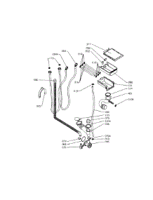 Water Connections parts for Danby Washer DWM5500W from AppliancePartsPros.com