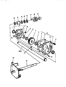 Gear Box Assembly parts for Signature Gas Snowblower DY-824-1 from AppliancePartsPros.com