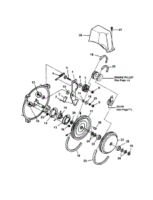 Belts / Idler / Drive Plate / Sheave parts for Snapper Gas Snowblower E10305E from AppliancePartsPros.com