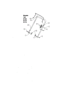Body-Lever Control parts for Mtd Gas Snowblower E173 from AppliancePartsPros.com