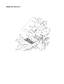 Crank-Chute-Lower-Upper parts for Mtd Gas Snowblower E173 from AppliancePartsPros.com