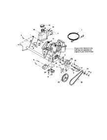 Engine / Gas Tank parts for Troy-Bilt Gas Snowblower E285 from AppliancePartsPros.com