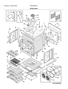 Upper Oven parts for Electrolux Electric Wall Oven E30EW85PPSC from AppliancePartsPros.com