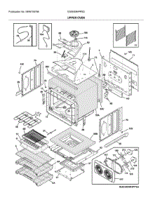 Upper Oven parts for Electrolux Electric Wall Oven E30EW85PPSD from AppliancePartsPros.com