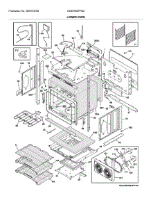 Lower Oven parts for Electrolux Electric Wall Oven E30EW85PPSD from AppliancePartsPros.com
