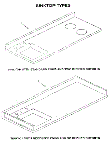 Standard Stainless Stell Sinks parts for Dwyer Range E30SB from AppliancePartsPros.com