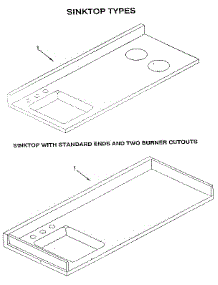 Standard Stainless Steel Sinks parts for Dwyer Range E39SC from AppliancePartsPros.com