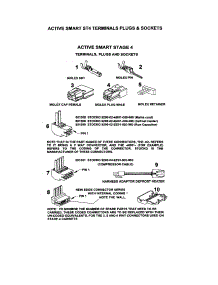 St4 Terminals / Plugs / Sockets parts for  Top-Mount Refrigerator E521TLX-21696A from AppliancePartsPros.com