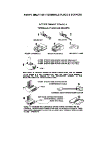 St4 Terminals Plugs & Sockets parts for  Bottom-Mount Refrigerator E522A-21768A from AppliancePartsPros.com