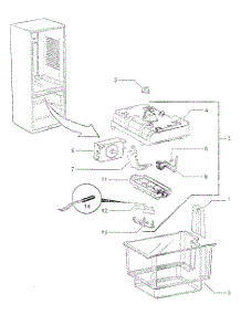 Ice Maker parts for  Bottom-Mount Refrigerator E522BLXFDU-23218A from AppliancePartsPros.com