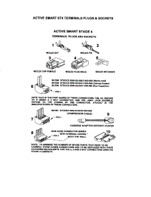 St4 Terminals / Plugs / Sockets parts for  Bottom-Mount Refrigerator E522BRM-21637A from AppliancePartsPros.com