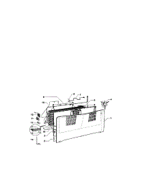 Fan / Covers / Evaporator parts for  Bottom-Mount Refrigerator E522BRT-21925D from AppliancePartsPros.com
