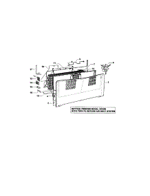 Fan / Covers / Evaporator parts for  Bottom-Mount Refrigerator E522BRX-21639A from AppliancePartsPros.com