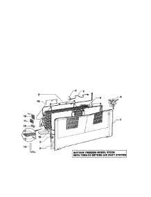 Fan / Covers / Evaporator parts for  Refrigerator E522BRX-21639E from AppliancePartsPros.com