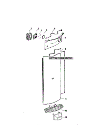 Display Module / Duct Covers parts for  Refrigerator E522BRX-21639E from AppliancePartsPros.com