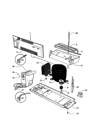 Compressor / Power Module parts for  Refrigerator E522BRX-21639E from AppliancePartsPros.com