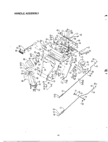 Handle parts for Mtd Gas Snowblower E633E from AppliancePartsPros.com