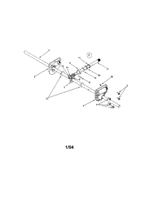 Reducer Housing / Spiral Axle parts for Mtd Gas Snowblower E660G from AppliancePartsPros.com