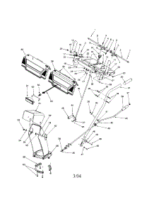 Handle parts for Mtd Gas Snowblower E660G from AppliancePartsPros.com