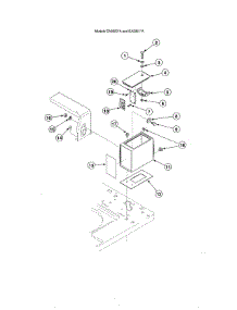 Security Case / Service Door / Circuit Board parts for Alliance Washer EA2220LA from AppliancePartsPros.com