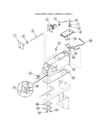 Coin Drop / Meter Case / Service Door parts for Alliance Washer EA2621LA from AppliancePartsPros.com
